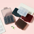 Portable 7-Compartment Pill Box