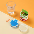 Round 4-Grid Mini Medicine Box