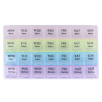 Sleek & Secure: Your 7-Day Daily Dose Organizer
