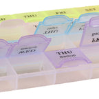 Sleek & Secure: Your 7-Day Daily Dose Organizer
