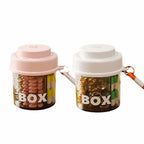 Round 4-Compartment Pill Bottle Box