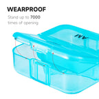 Bright & Organized: Your Colorful 7-Day Pill Companion